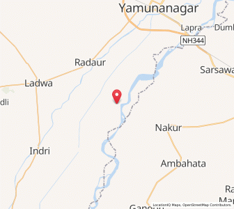 Map of Gumthala, Haryana