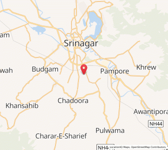 Map of Gund-i-Chukapur, Kashmir