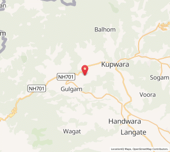 Map of Gund-i-Momin, Kashmir