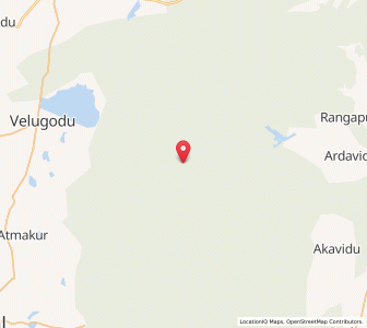 Map of Gundlabrahmeswaram, Andhra Pradesh