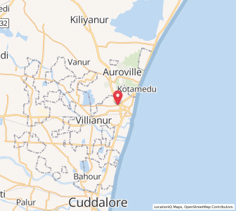 Map of Gundupalaiyam, Puducherry