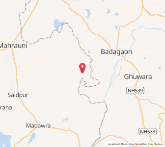 Map of Gunjaura, Uttar Pradesh