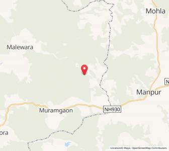 Map of Gurbhela, Maharashtra