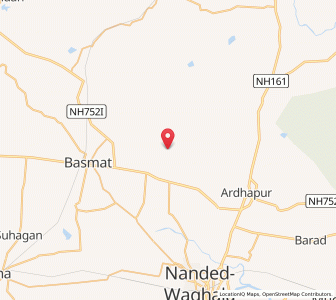 Map of Gurgaon, Maharashtra