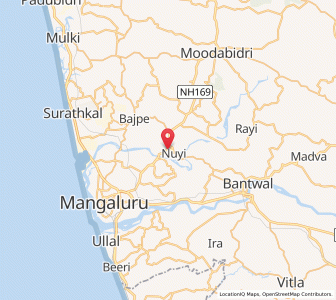 Map of Gurpur, Karnataka