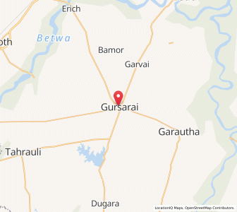 Map of Gursarai, Uttar Pradesh