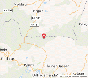 Map of Guruvegowdanhundi, Tamil Nadu