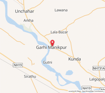 Map of Gutni, Uttar Pradesh
