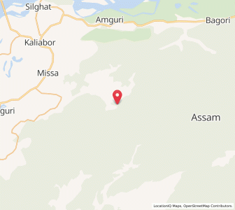 Map of Habe, Assam
