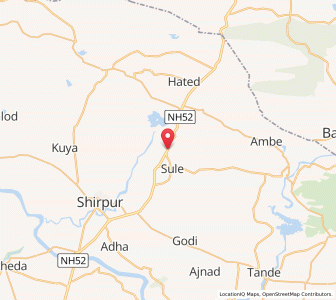 Map of Hadakhed, Maharashtra