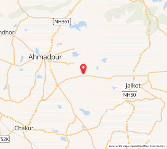 Map of Hadalti, Maharashtra