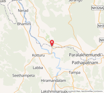 Map of Hadobhangi, Andhra Pradesh
