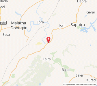 Map of Hadoti, Rajasthan