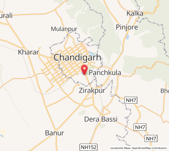 Map of Hala Majra, Chandigarh