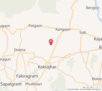 Map of Haltugaon, Assam