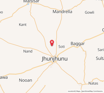 Map of Hamiri Kalan, Rajasthan