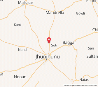 Map of Hamiri ki Dhani, Rajasthan