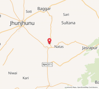 Map of Hansalsar, Rajasthan