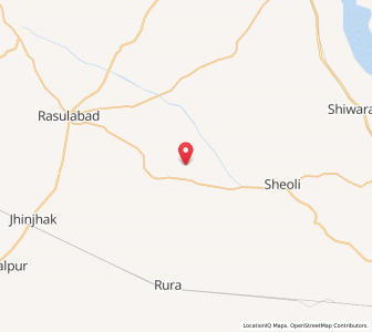 Map of Hansapur, Uttar Pradesh