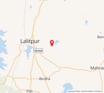 Map of Hansara, Uttar Pradesh