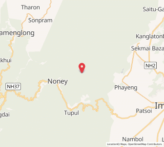 Map of Haochong, Manipur