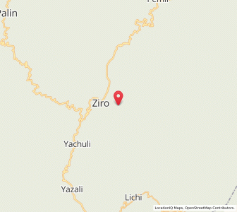 Map of Hapoli, Arunachal Pradesh