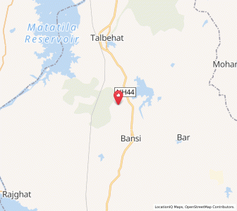Map of Haraspur, Uttar Pradesh