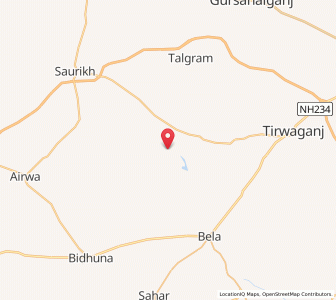 Map of Harchandapur, Uttar Pradesh