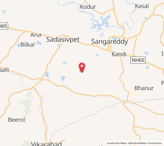 Map of Hardaspur, Andhra Pradesh