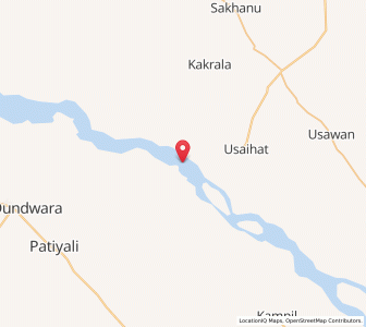 Map of Hardayal Ka Nagla, Uttar Pradesh
