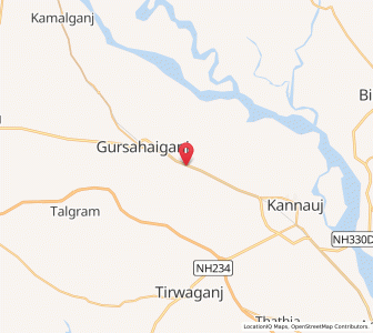 Map of Hardeo Purwa, Uttar Pradesh