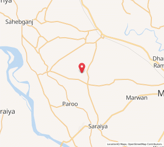 Map of Hardi, Bihar