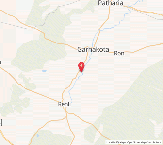 Map of Hardot, Madhya Pradesh