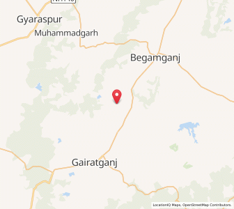 Map of Hardote, Madhya Pradesh