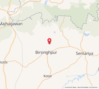 Map of Hardua, Madhya Pradesh