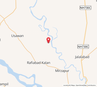 Map of Hardwara, Uttar Pradesh