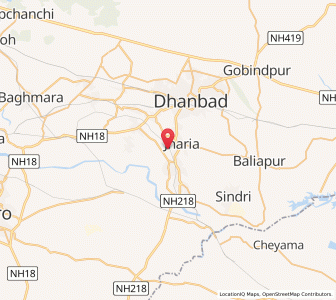 Map of Hariladih, Jharkhand