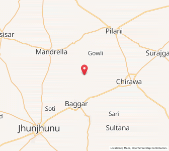 Map of Haripur Bas, Rajasthan