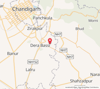 Map of Haripur Hindwan, Punjab