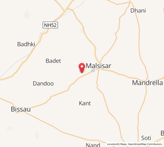 Map of Haripura ka Bas, Rajasthan