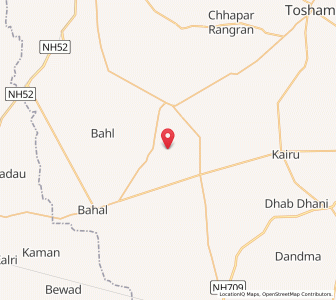 Map of Hariyawas, Haryana