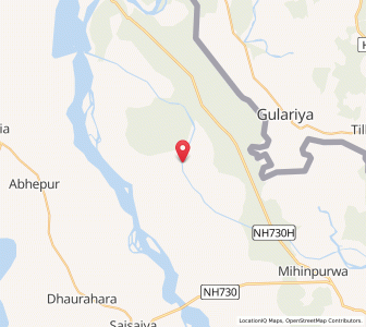 Map of Harkhapur, Uttar Pradesh
