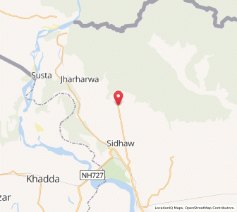 Map of Harnatanr, Bihar