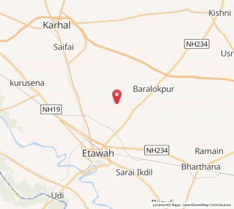 Map of Harnathpur, Uttar Pradesh