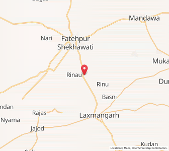 Map of Harsawa Bara, Rajasthan