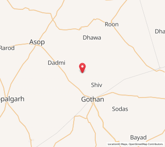 Map of Harsolav, Rajasthan