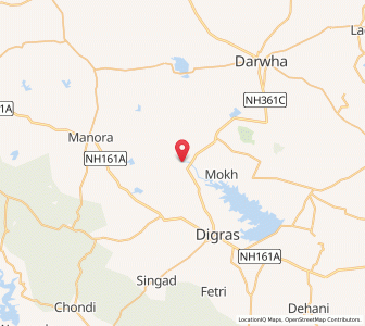 Map of Harsul, Maharashtra
