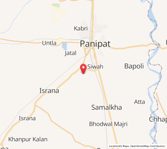 Map of Hartari, Haryana