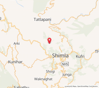 Map of Haru, Himachal Pradesh