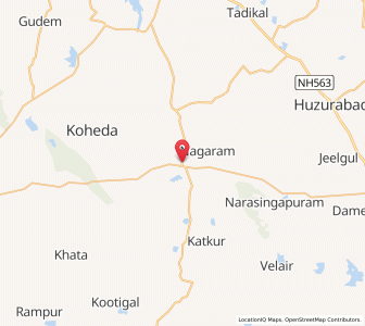 Map of Hasanabad, Andhra Pradesh